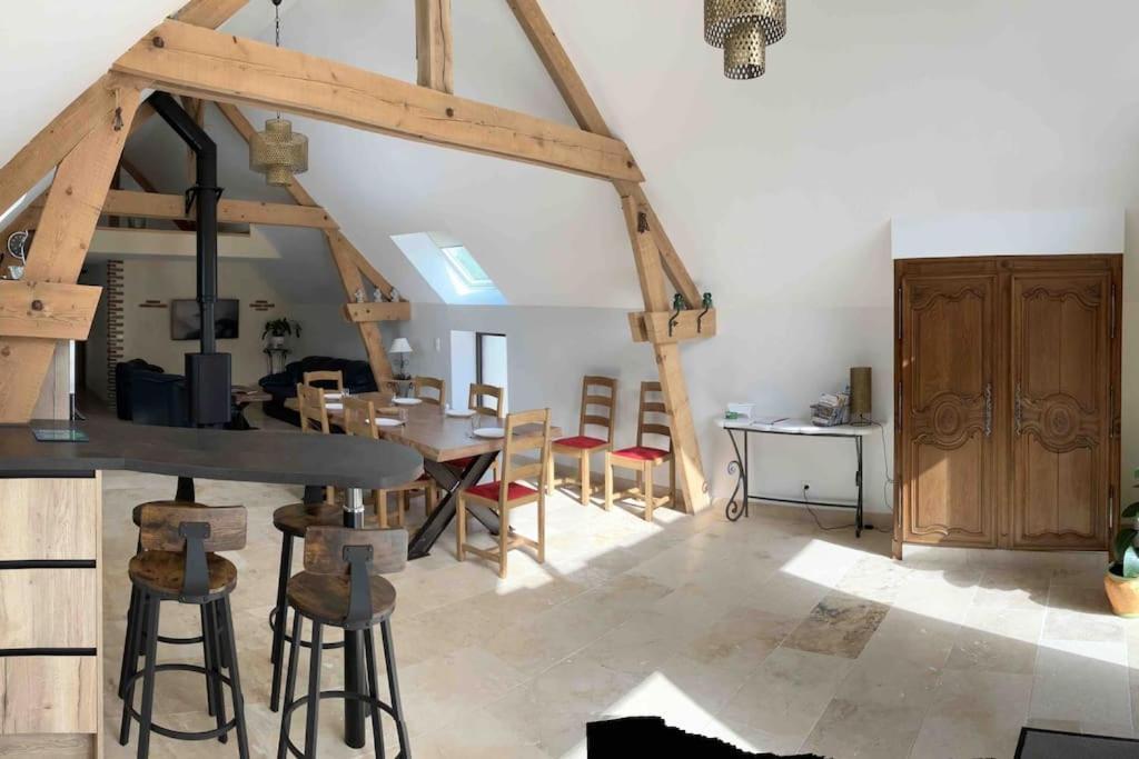 Gite Le Long Bois Campagne Charme 6 Pers Necy Exterior photo